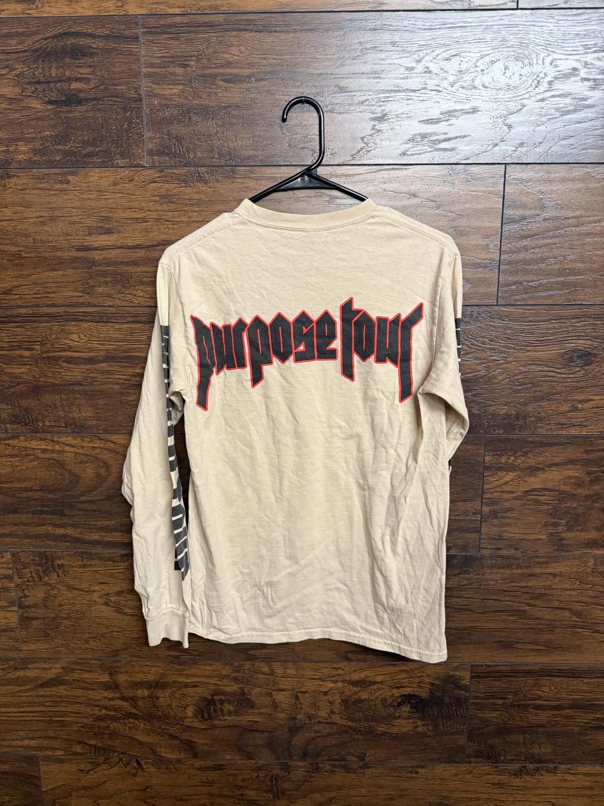 Designer Justin Bieber Purpose Tour T-shirt 2015 All Access LS Tee Size US M / EU 48-50 / 2 - 1 Thumbnail