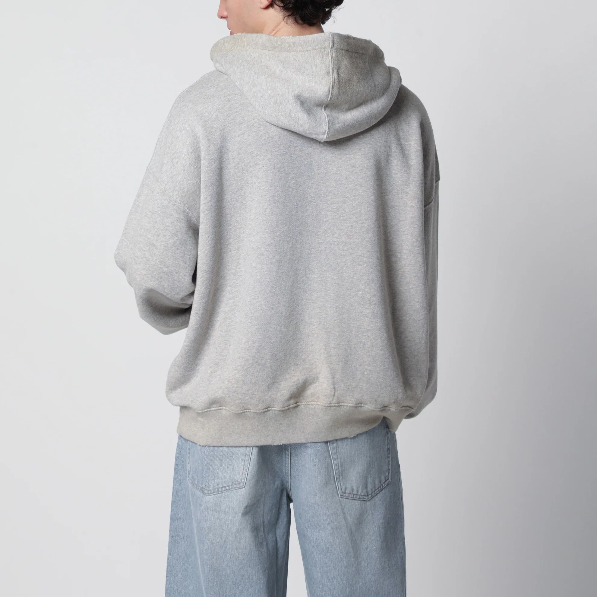Golden Goose o1d2blof0426 Print Sweatshirt Hoodie in Gray Size US L / EU 52-54 / 3 - 2 Thumbnail