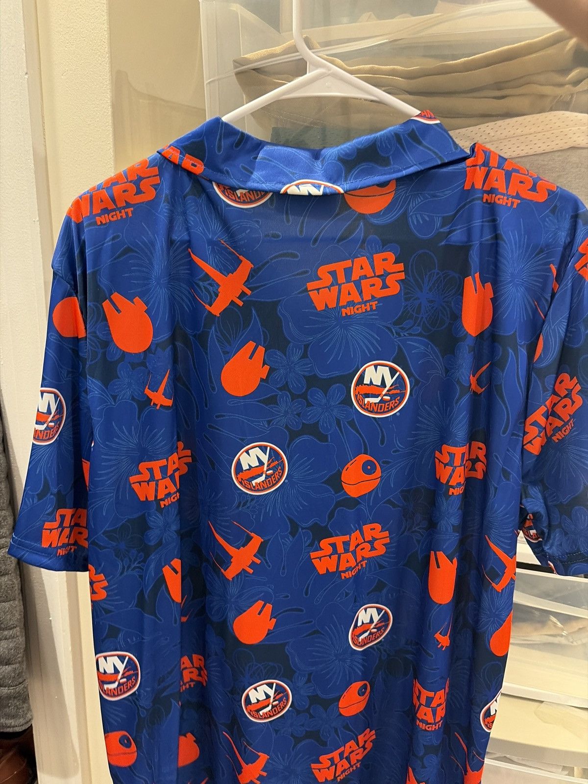 Other NY islanders x Star Wars polo Size US XL / EU 56 / 4 - 2 Thumbnail