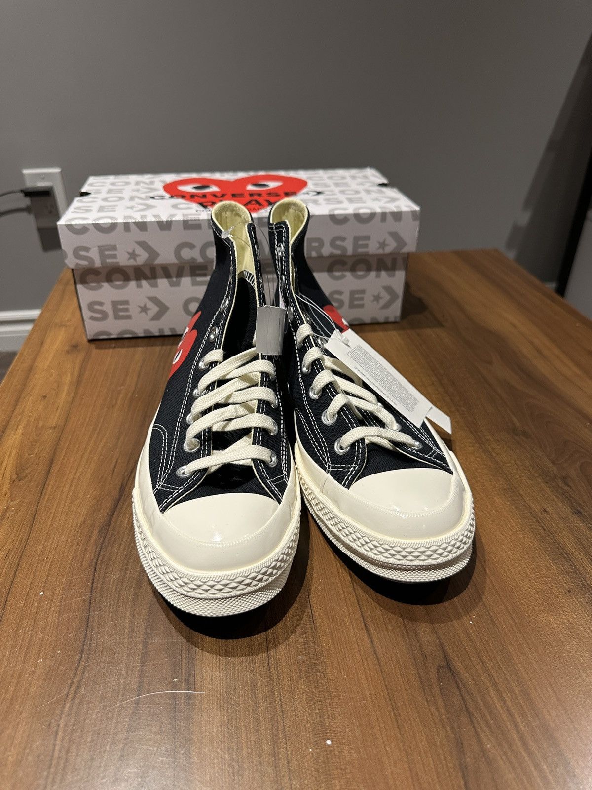 Comme des Garcons PLAY Comme des Garçons PLAY x Converse High Top Size US 10 / EU 43 - 7 Thumbnail