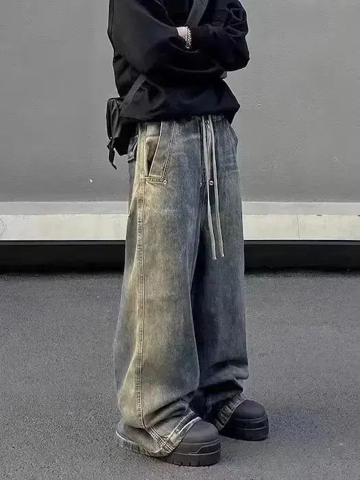 Baggy Stack Denim Jeans