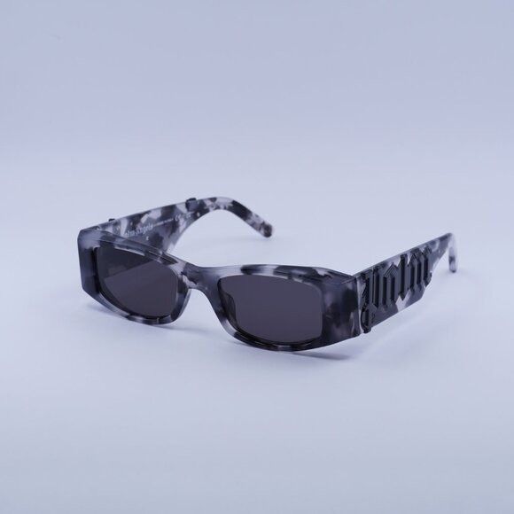 Palm Angels Palm Angels PERI007 ANGEL 1307 Sunglasses Havana Rectangle Size ONE SIZE - 1 Thumbnail