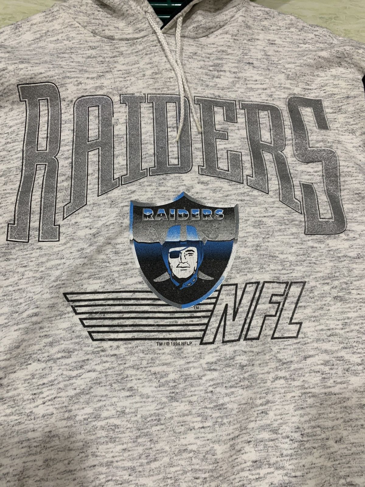 NFL Vintage 1994 NFL Los Angeles Raiders hoodie Size US XL / EU 56 / 4 - 5 Thumbnail