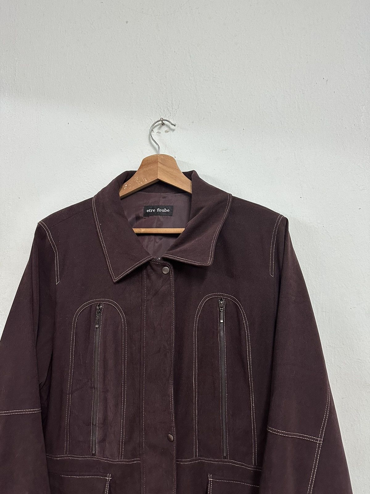 Japanese Brand 👹Vintage Etre Furbe Rare Design Utility Jacket Size US M / EU 48-50 / 2 - 5 Thumbnail