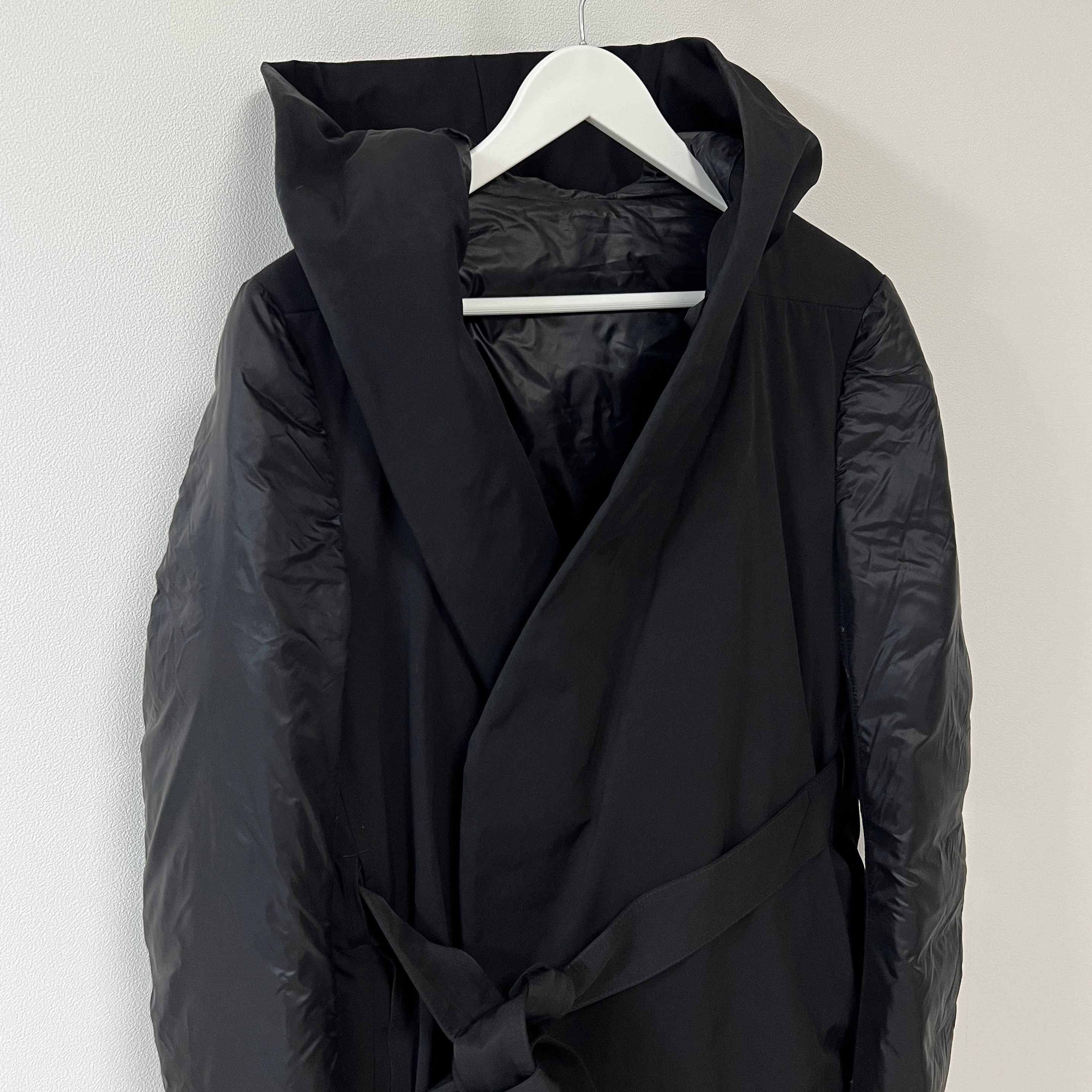 Rick Owens Rick Owens 13FW "PLINTH" Goose Down Hooded Coat Size US M / EU 48-50 / 2 - 5 Thumbnail