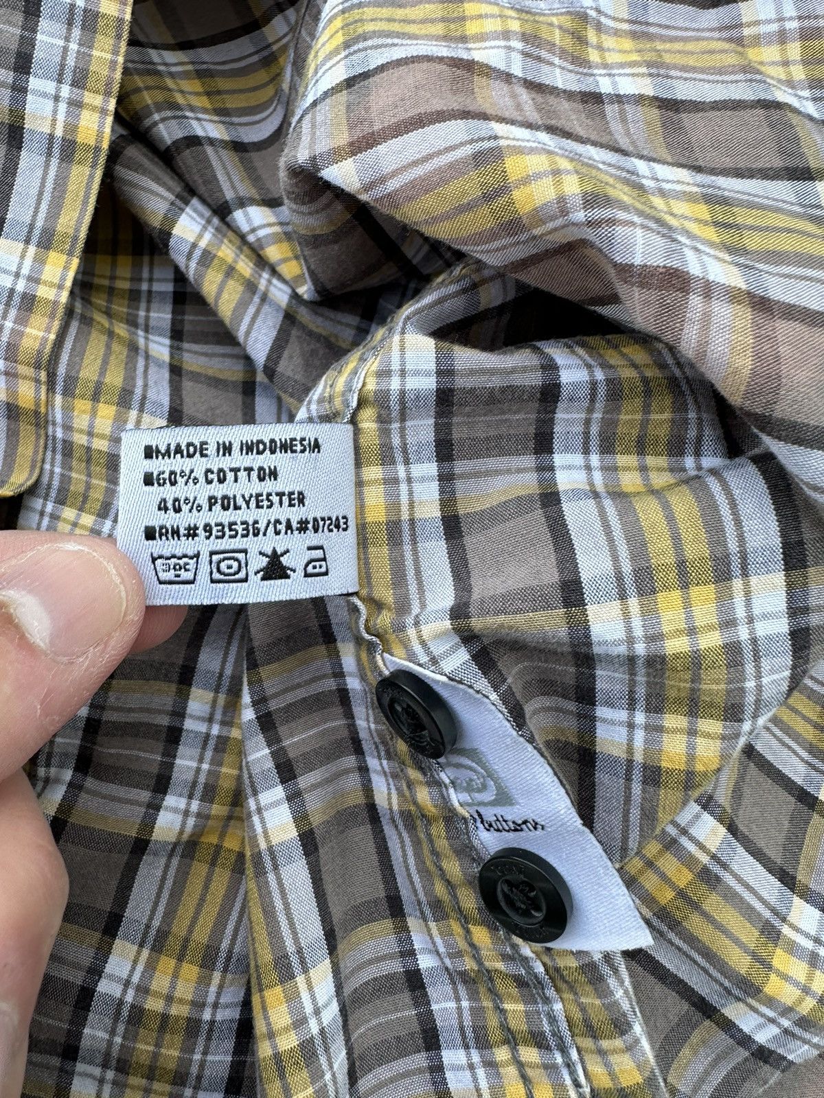 Ecko Unltd. × Vintage Vintage Y2K Ecko Unltd Plaid Button zip Skater Cybergoth Size US XL / EU 56 / 4 - 8 Thumbnail
