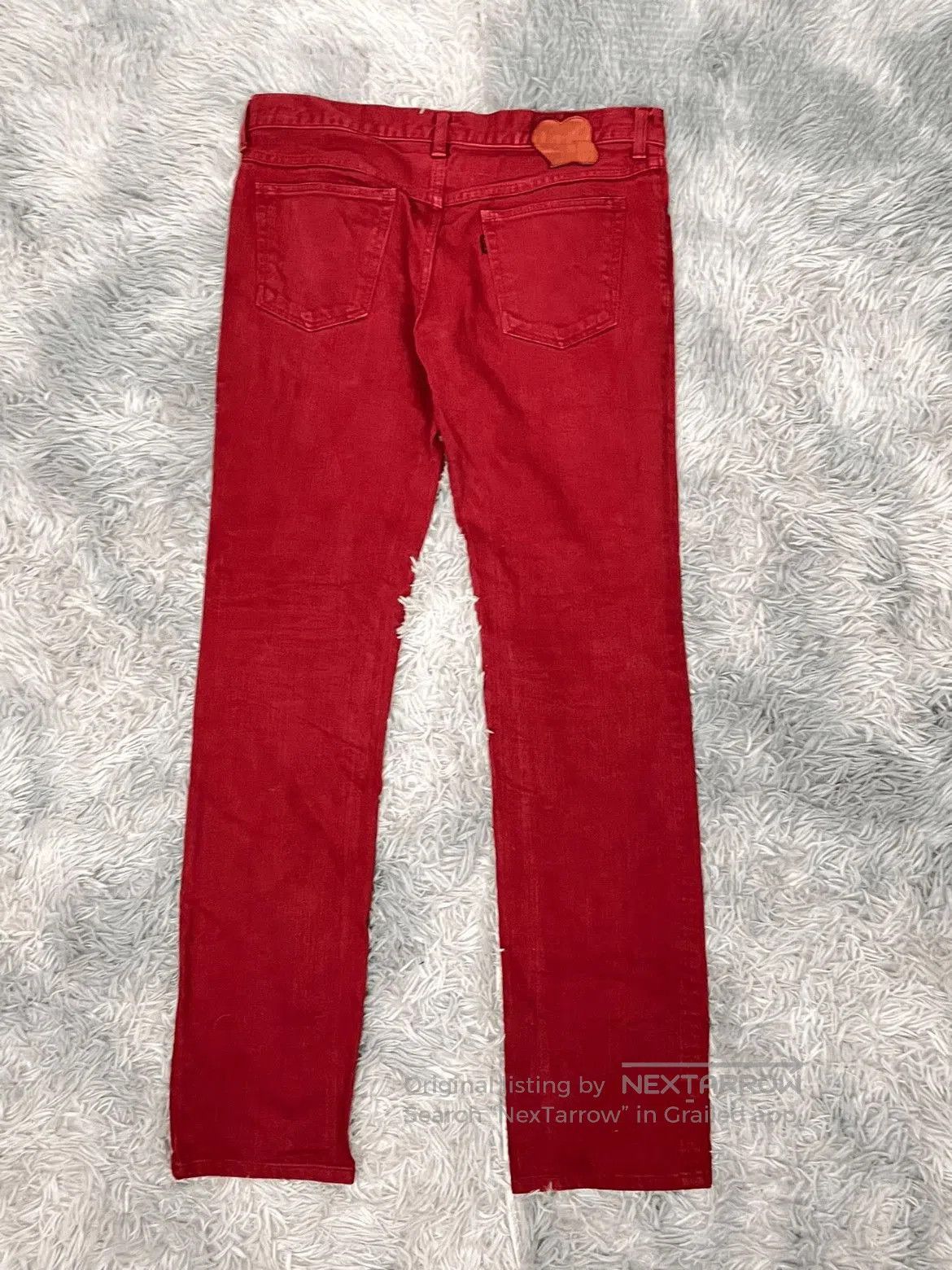 Number (N)ine Sz 3 Number Nine 05Aw THS Red Denim. Size US 30 / EU 46 - 2 Thumbnail