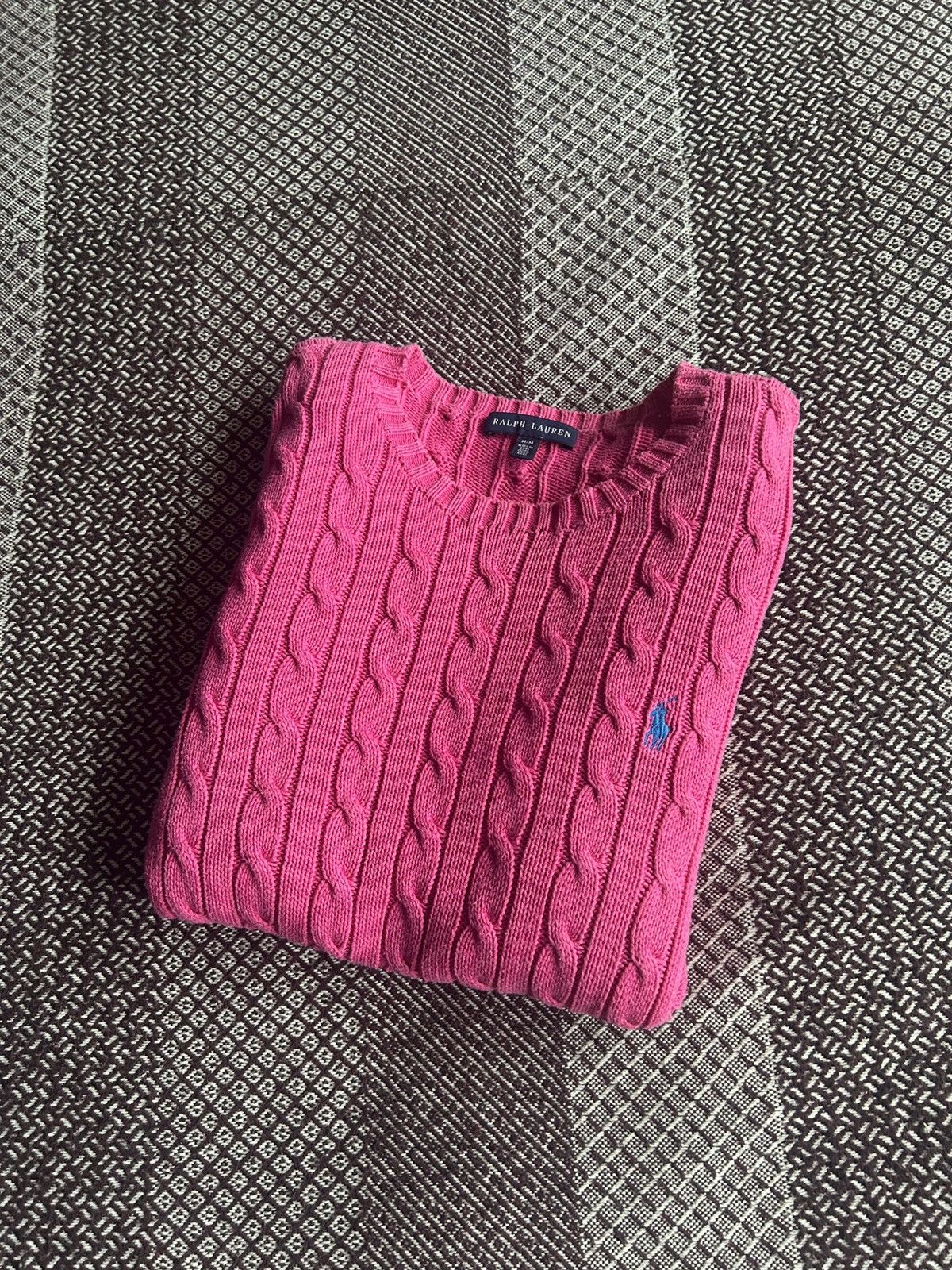 Polo Ralph Lauren Polo Ralph Lauren Cable Knit Sweater Rare Size M Streetwear Size M / US 6-8 / IT 42-44 - 13 Thumbnail