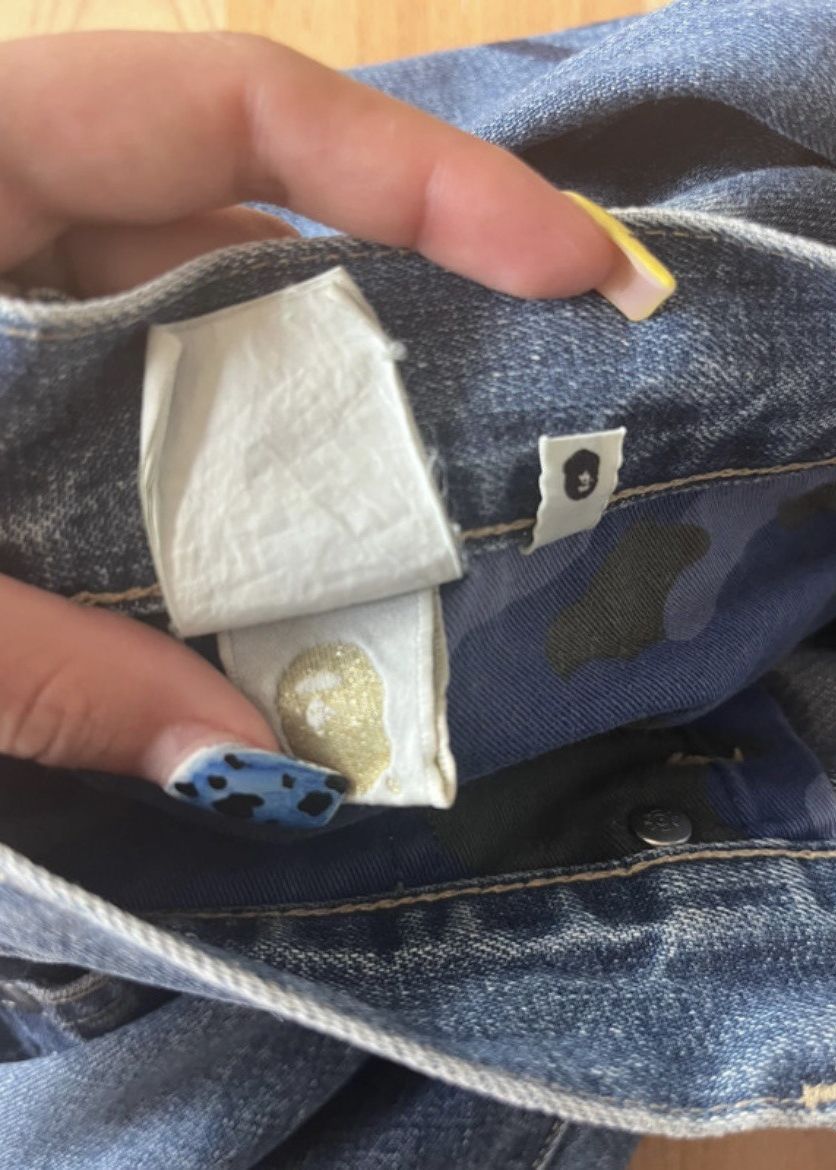 Bape BAPE jeans Size US 31 - 7 Thumbnail