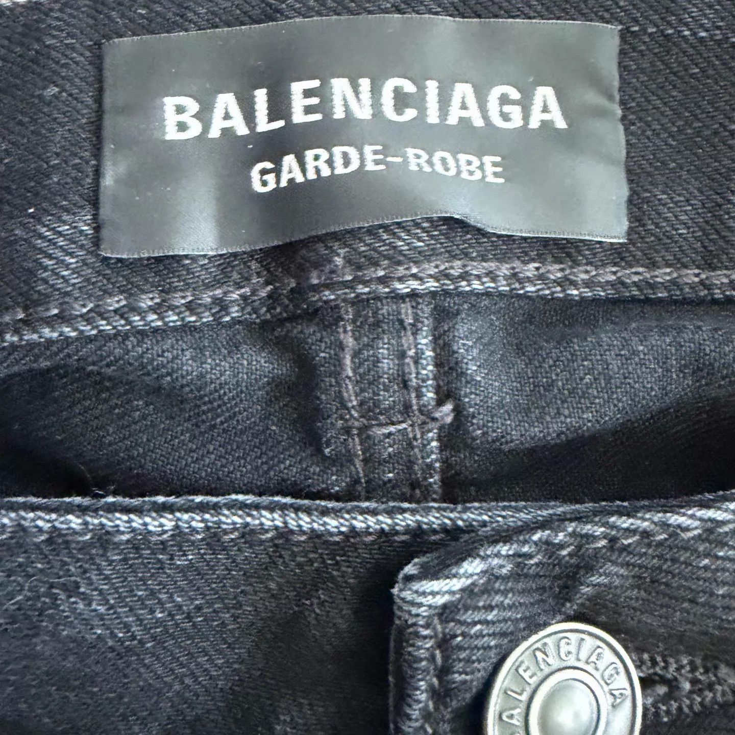 Balenciaga Balenciaga FW25 grade-robe jeans Chen Feiyu size 30 Size US 30 / EU 46 - 3 Thumbnail