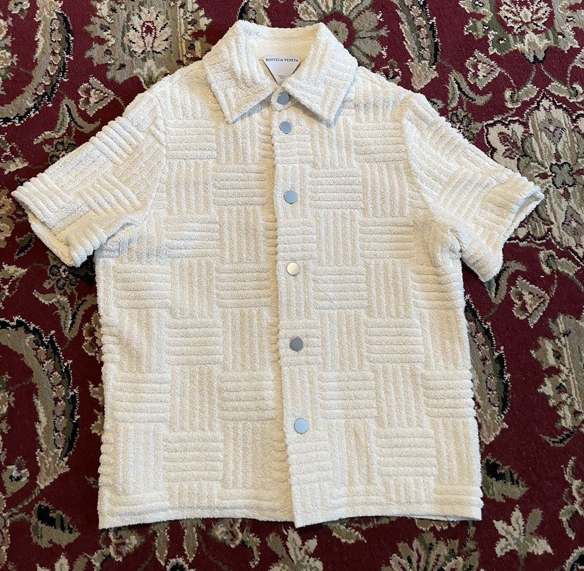 Bottega Veneta Intrecciato Terry Towel Shirt