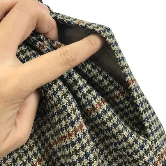 Burberry Vtg BURBERRY LONDON ENGLAND Plaid Checks Casual Pant Trouser Size 26" / US 2 / IT 38 - 5 Thumbnail