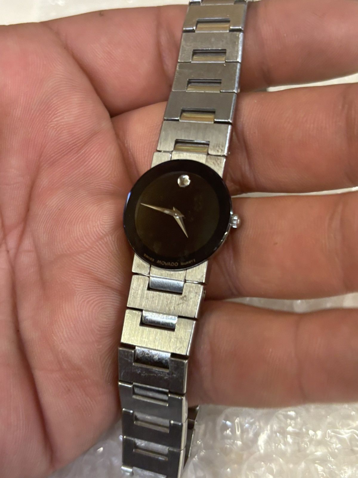 Movado Movado Safiro 99.C1.827. Stainless Steel Women’s Watch! Size ONE SIZE - 6 Thumbnail