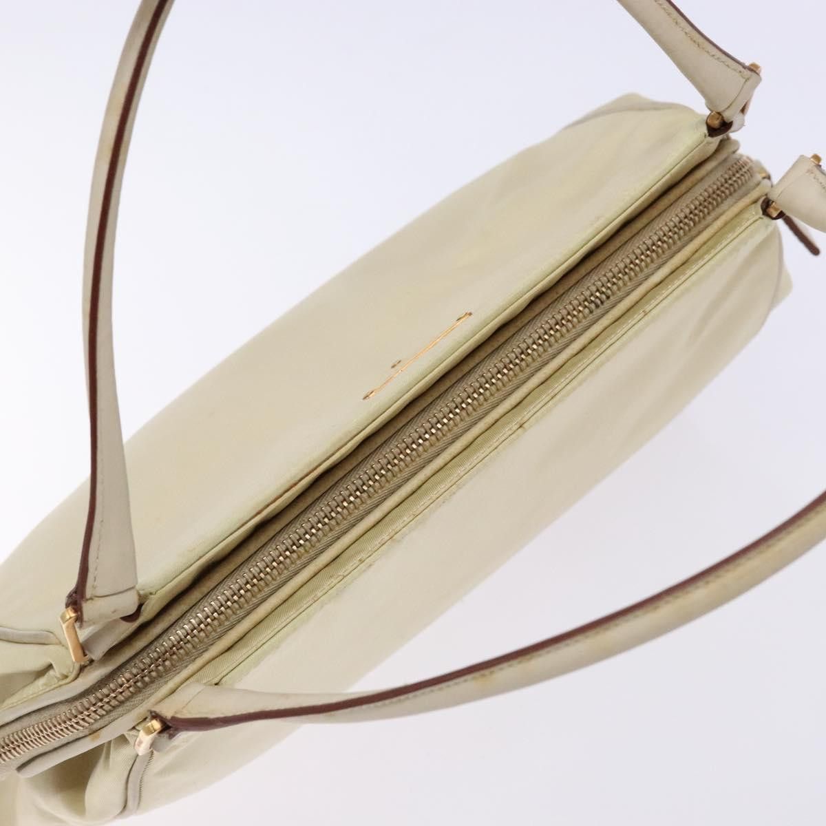 Prada PRADA Hand Bag Nylon Beige Gold Size ONE SIZE - 6 Thumbnail