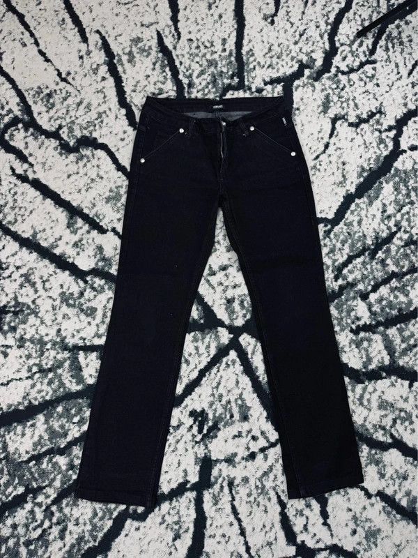 Versace Vintage Versace jeans black 30 L Size 30" / US 8 / IT 44 - 1 Thumbnail
