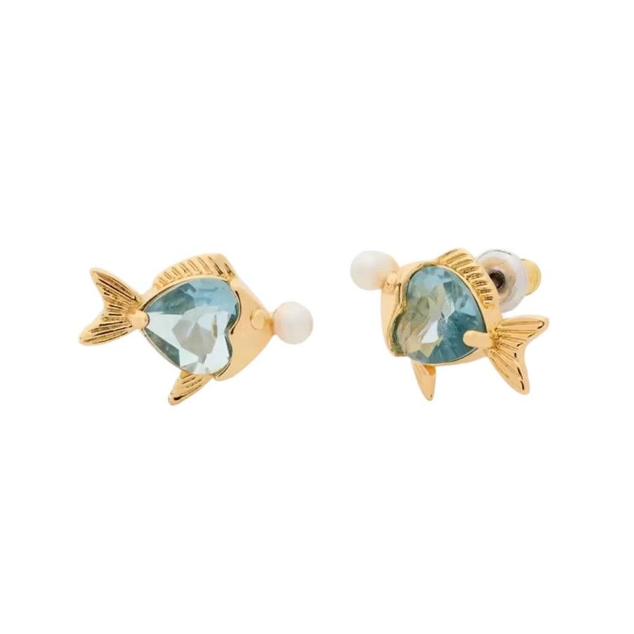 Kate Spade Kate Spade What A Catch Fish Studs Womens earrings Size ONE SIZE - 4 Thumbnail