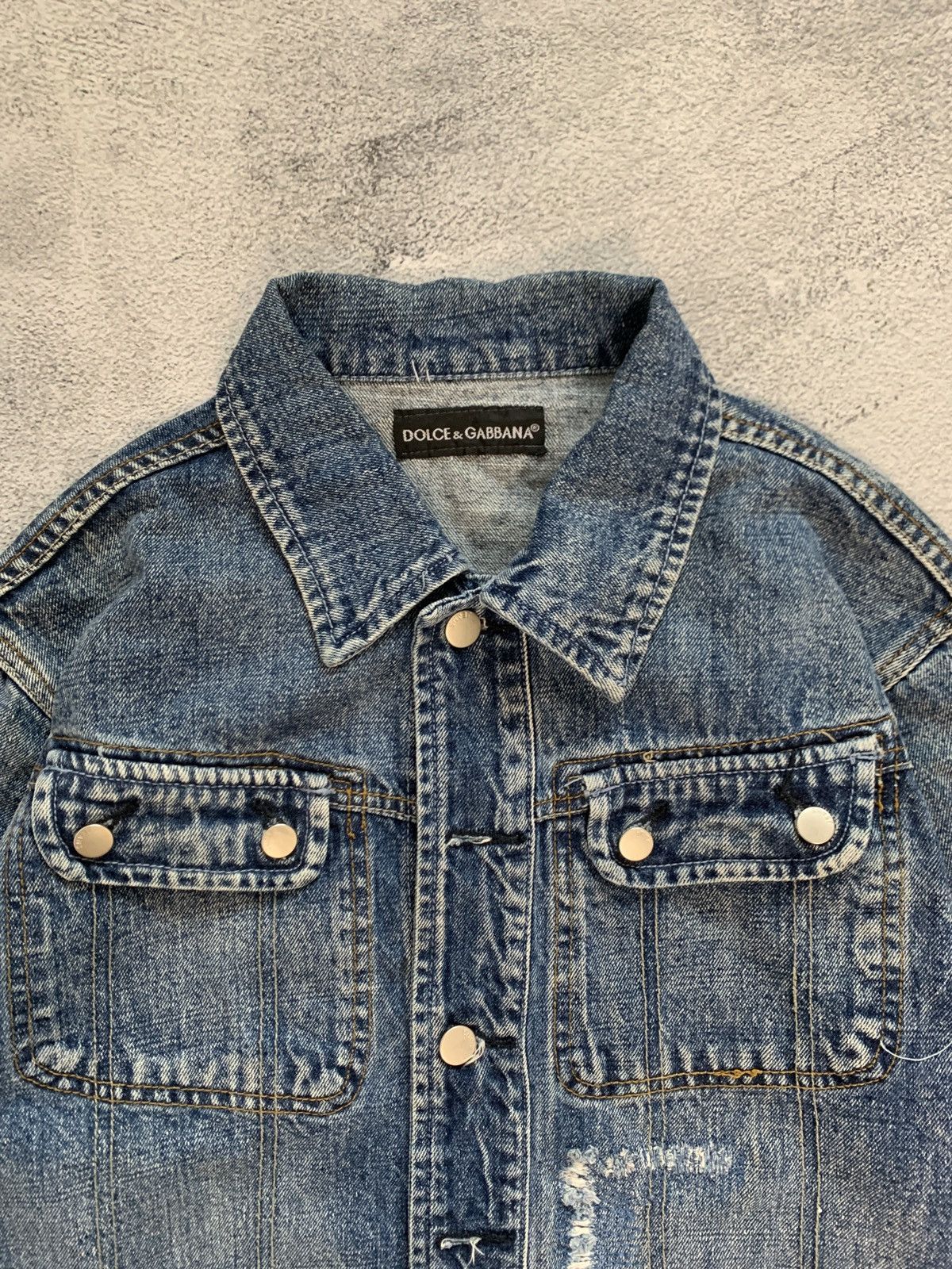 Dolce & Gabbana × Vintage Vintage dolce gabbana denim jacket Size US M / EU 48-50 / 2 - 9 Thumbnail