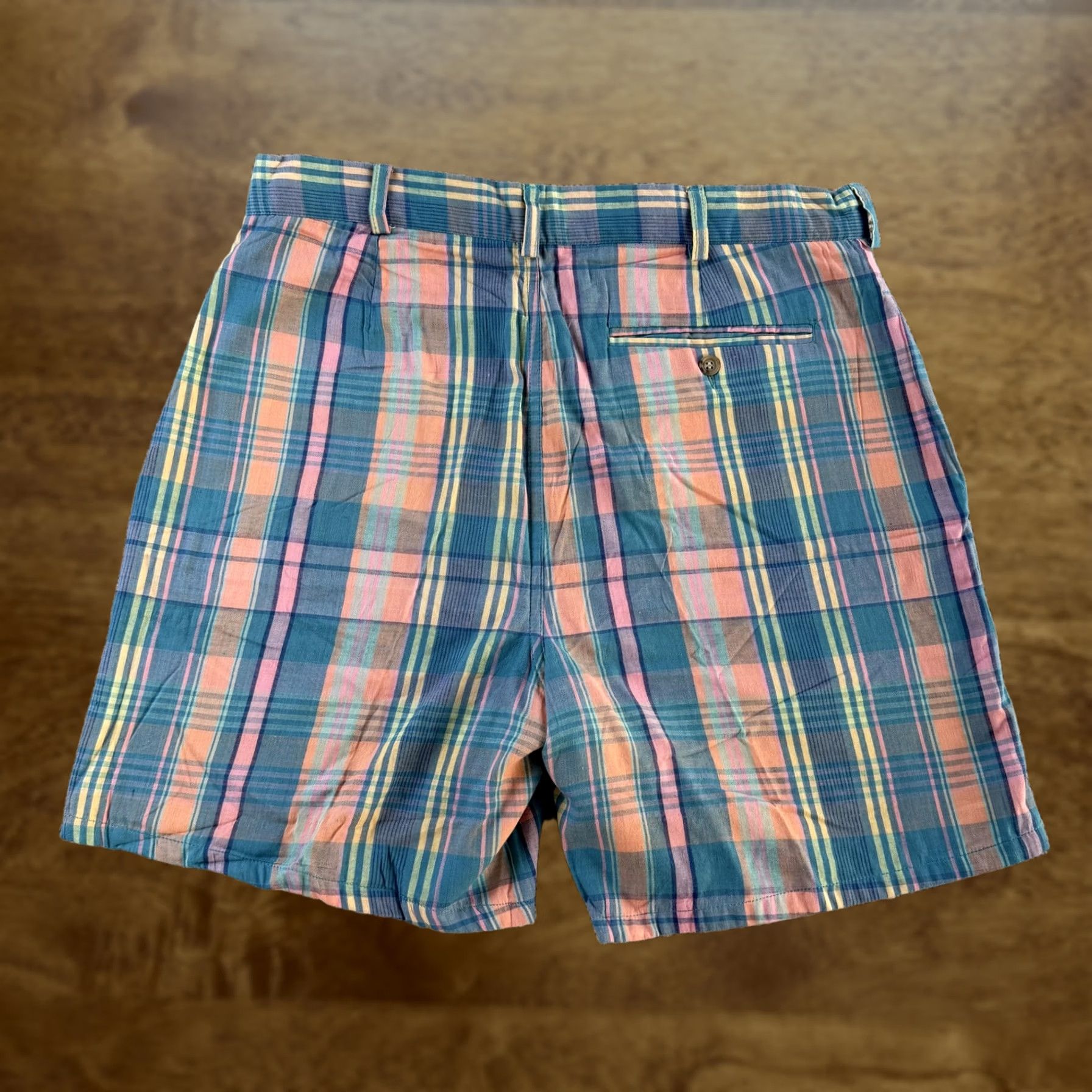 Vintage 194 Local Plaid Shorts | Grailed