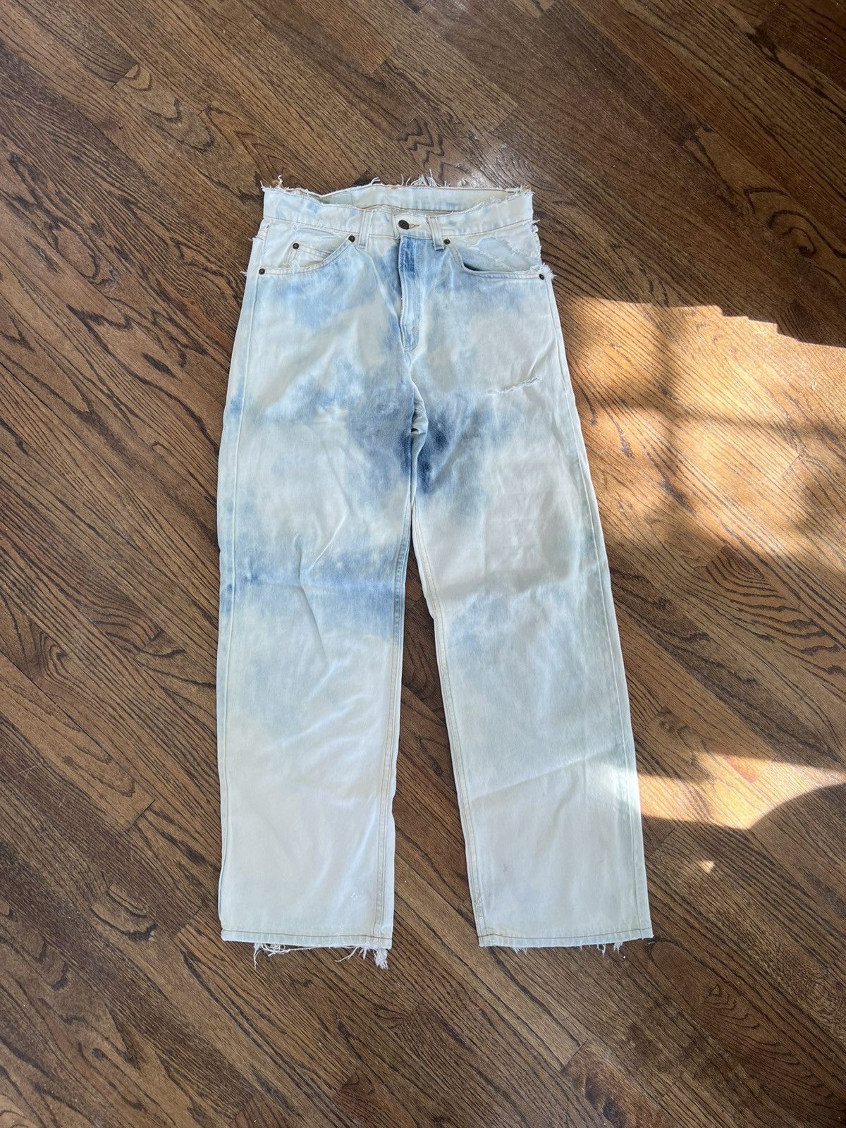Levi's × Vintage 🔥Vintage 70s Acid Wash Orange Tab Levi’s Travis Scott Size US 30 / EU 46 - 2 Thumbnail