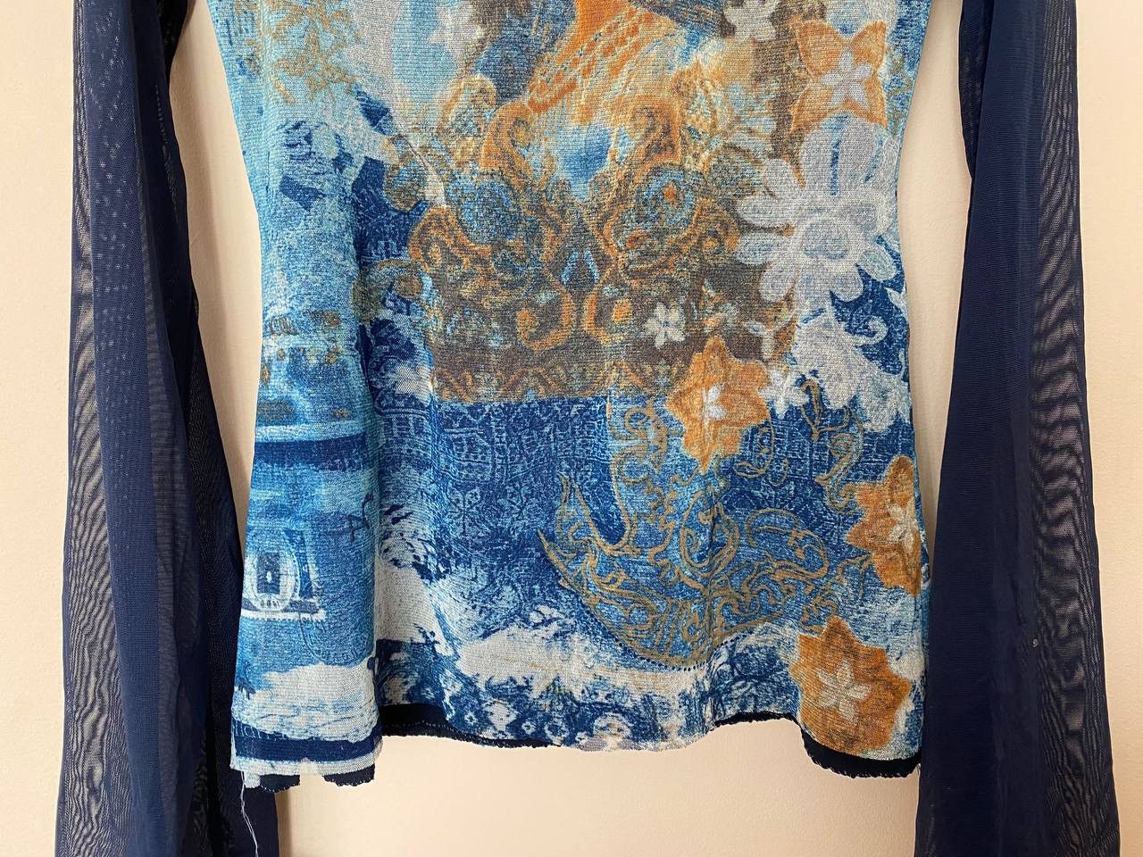 Hysteric Glamour Save The Queen Mesh Print Top JPG Style Size M / US 6-8 / IT 42-44 - 4 Thumbnail