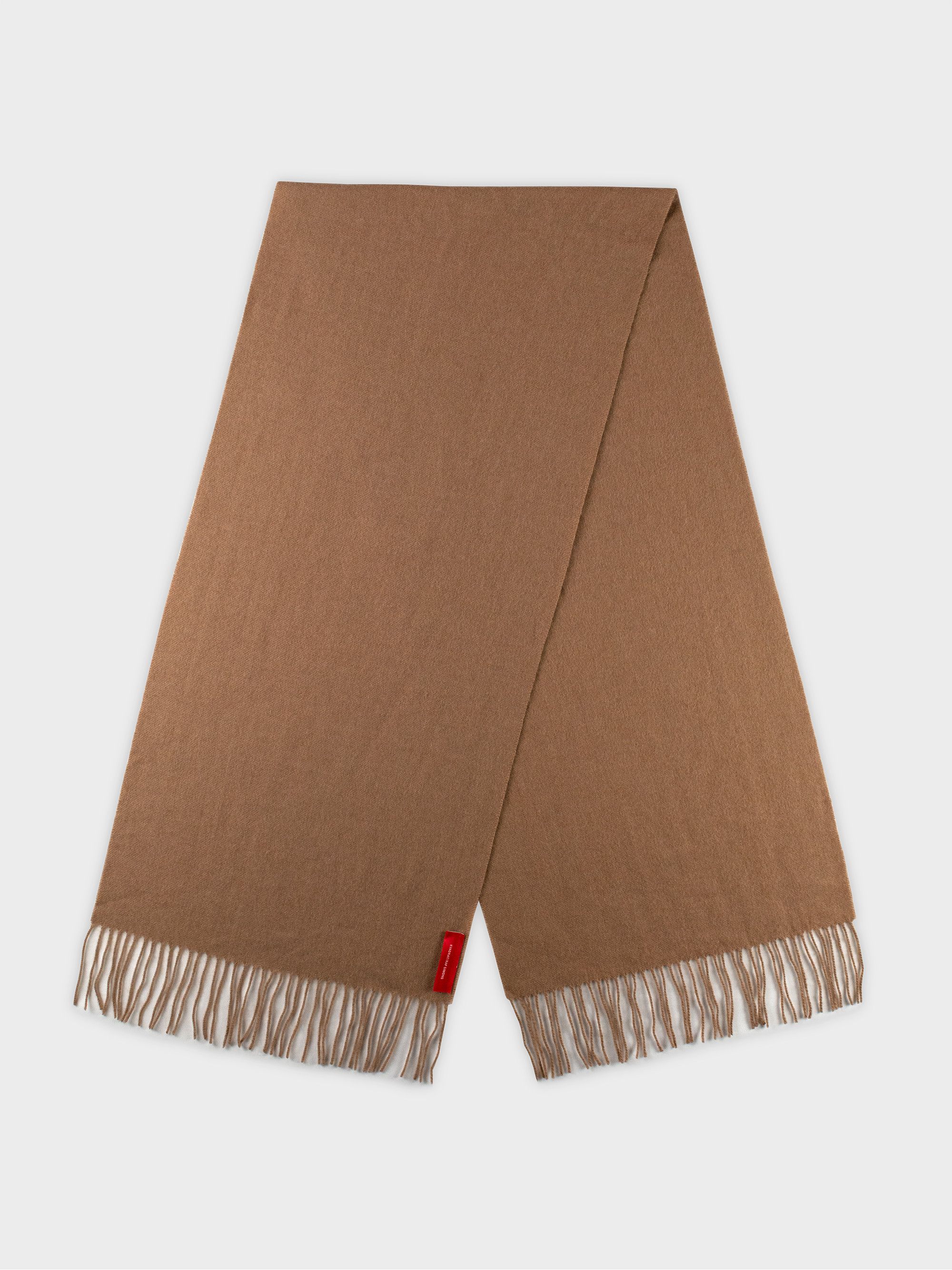 Raf Simons Kvadrat/Raf Simons - camel hair soft large scarf Size ONE SIZE - 2 Thumbnail