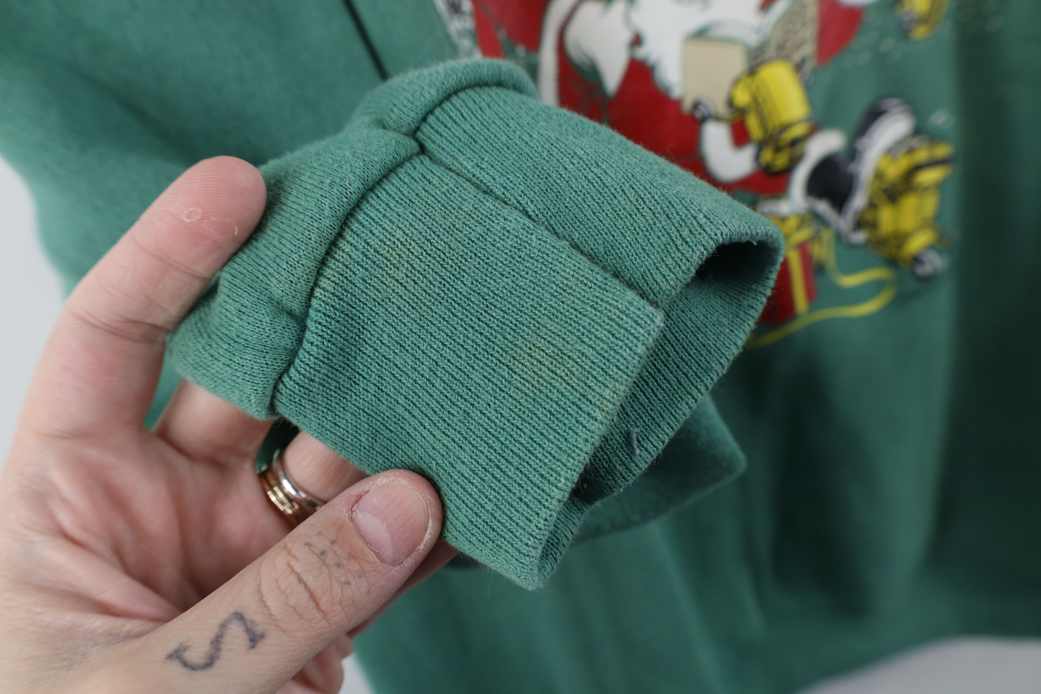 Vintage Vintage 90s Streetwear Santa Claus Bus Driver Sweatshirt USA Size US L / EU 52-54 / 3 - 11 Thumbnail