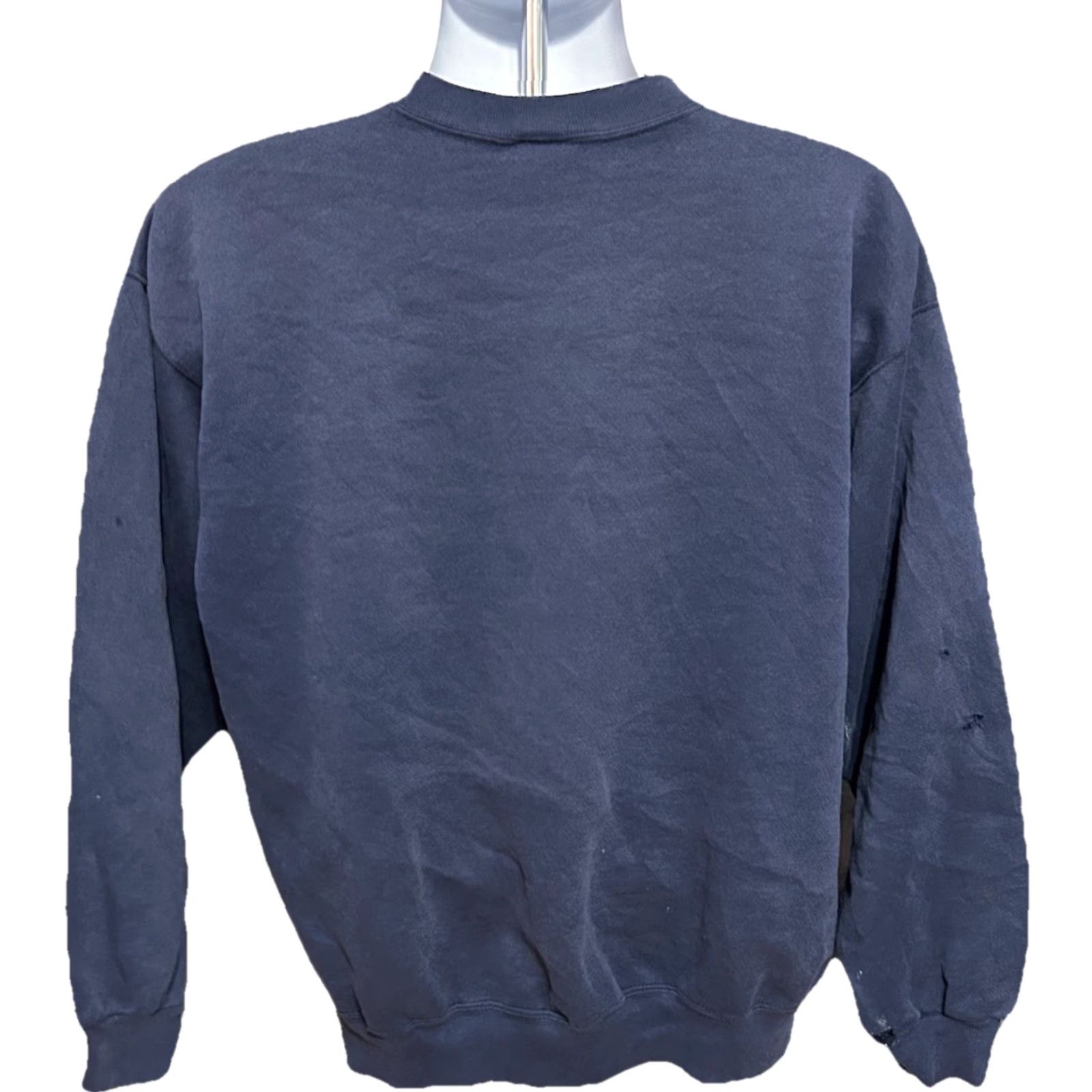 Logo 7 VINTAGE Notre Dame Fighting Irish Sweatshirt Logo 7 Men XL Fits Large Blue Crew Neck Pullover Long Sleeve Чер Size US L / EU 52-54 / 3 - 3 Thumbnail