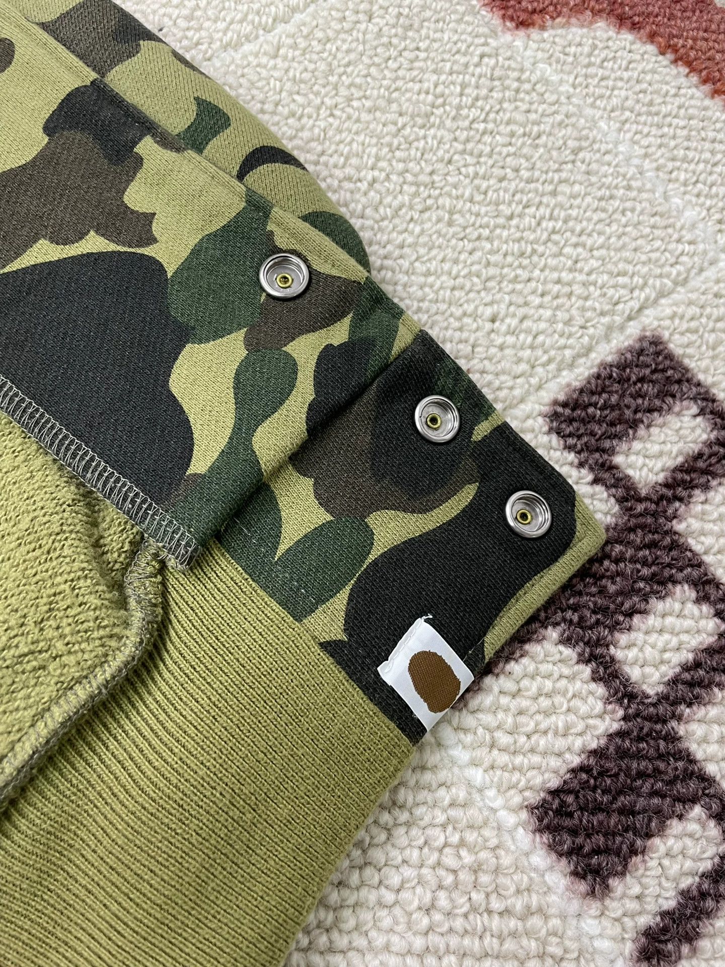 Bape BAPE OG 1ST Green Camo Baseball Jacket M Near New Size US M / EU 48-50 / 2 - 5 Thumbnail