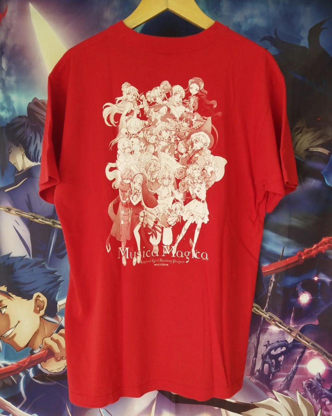 Anime × Japanese Brand Musica Magica Magical Girl Raising Project Big Print Tees Size US L / EU 52-54 / 3 - 1 Thumbnail