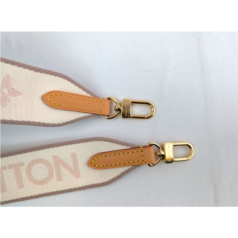Louis Vuitton o1rshd1 Size: OS / jacquard bandoulière bag strap in Beige Size ONE SIZE - 6 Thumbnail