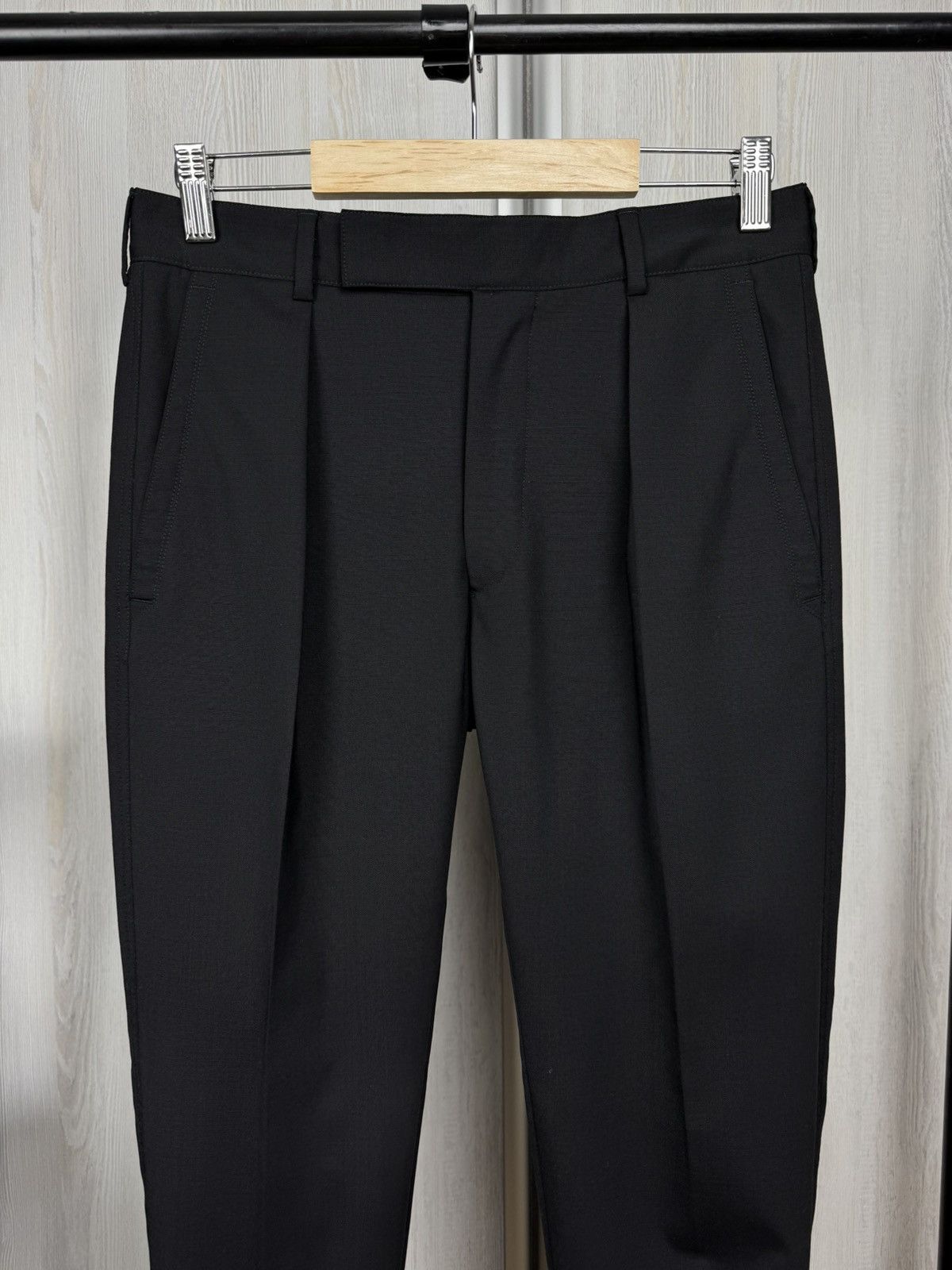 Paul Smith Paul Smith black wool stretch classic casual dress pants Size US 28 / EU 44 - 3 Thumbnail