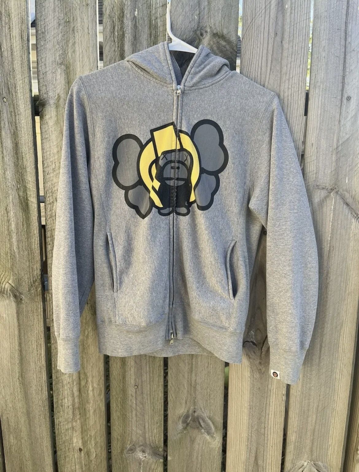 Bape x Kaws Baby Milo Full Zip Hoodie