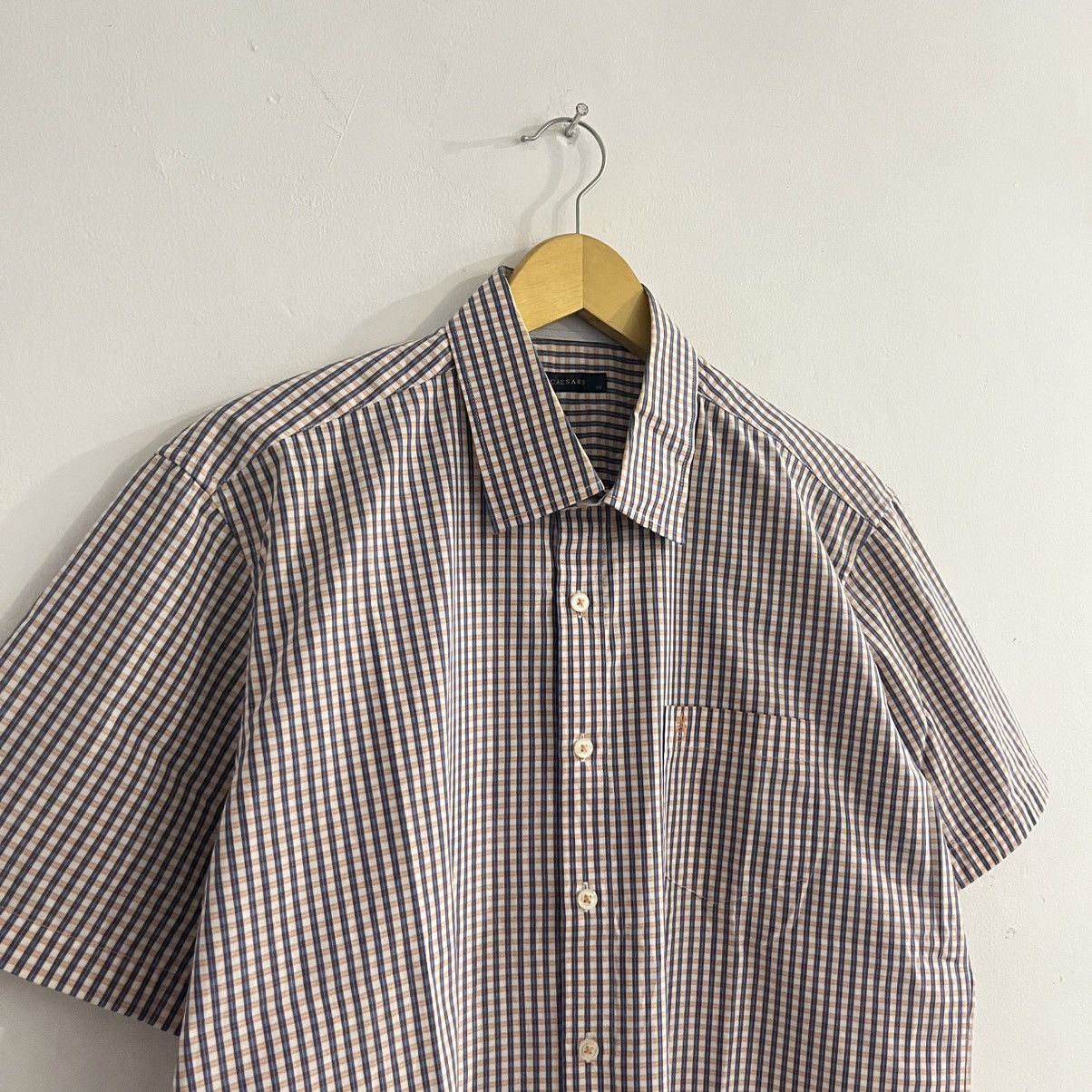 Issey Miyake Caesars - Gingham Button Up Shirt Size US L / EU 52-54 / 3 - 3 Thumbnail