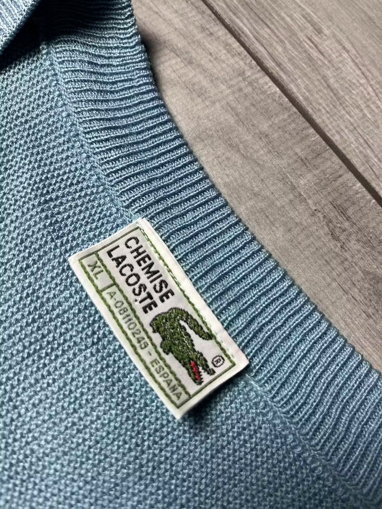 Lacoste Lacoste sweater jumper size XLarge long Size US XL / EU 56 / 4 - 4 Thumbnail