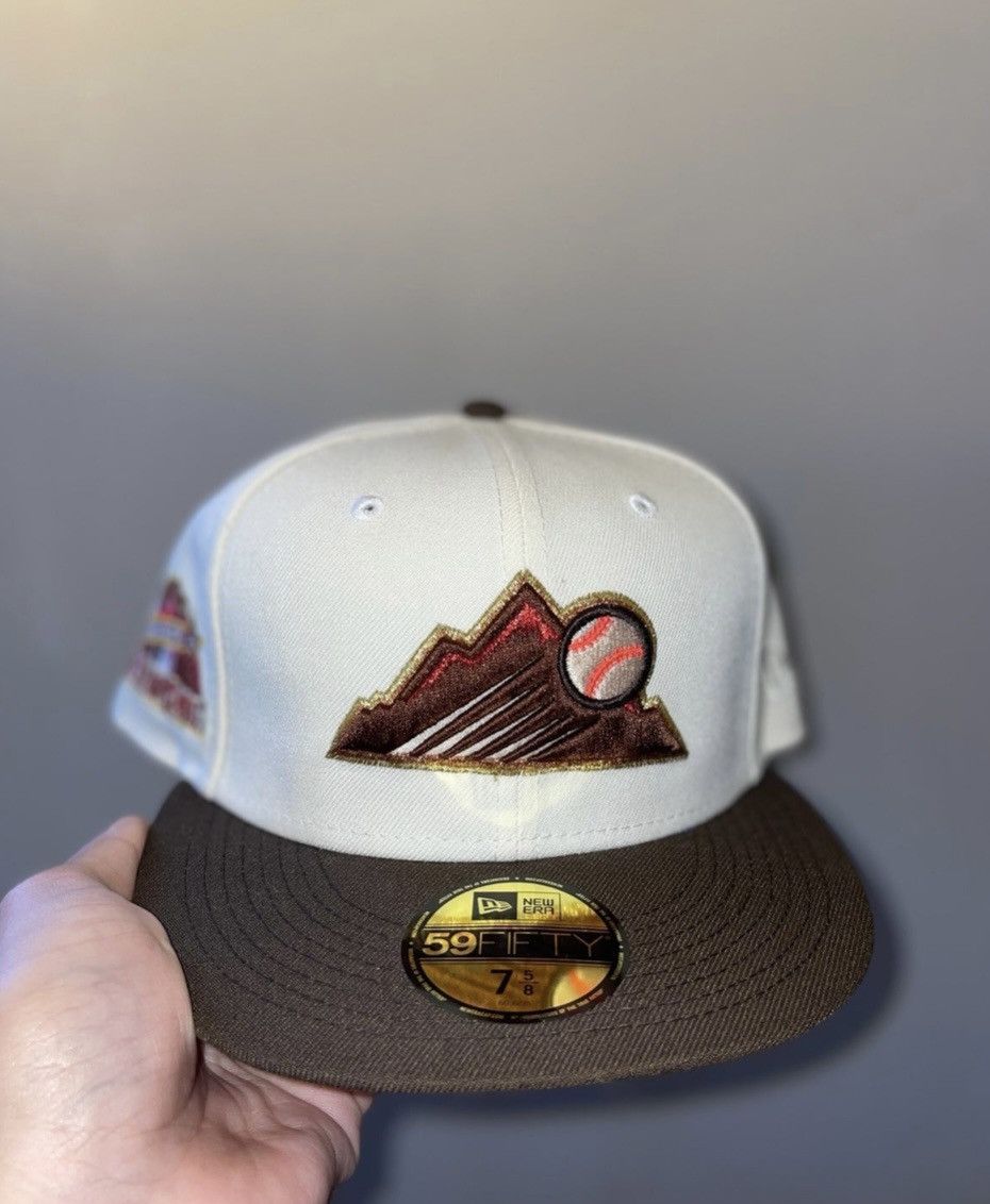 image of Myfitteds Colorado Rockies Ff7 Team Aerith Or Team in White, Men's