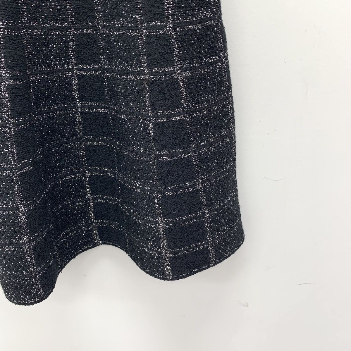 Gucci Gucci Glitter Plaid Wool Woven Sleeveless Slip Dress K26WX Size S / US 4 / IT 40 - 5 Thumbnail