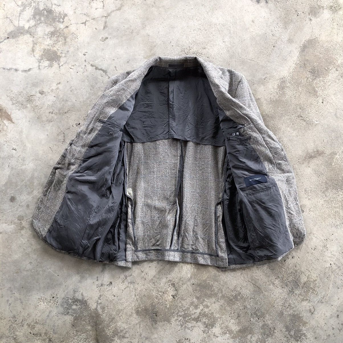 Burberry BURBERRY Plaid Blazer Coat Size 40R - 2 Thumbnail