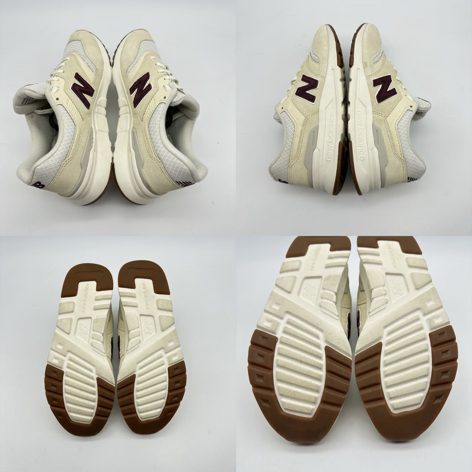 New Balance VINTAGE New Balance 997H Macadamia Nut White Women's Size 9.5 B Comfort Sneaker CW997HRM Size US 10 / IT 40 - 8 Thumbnail