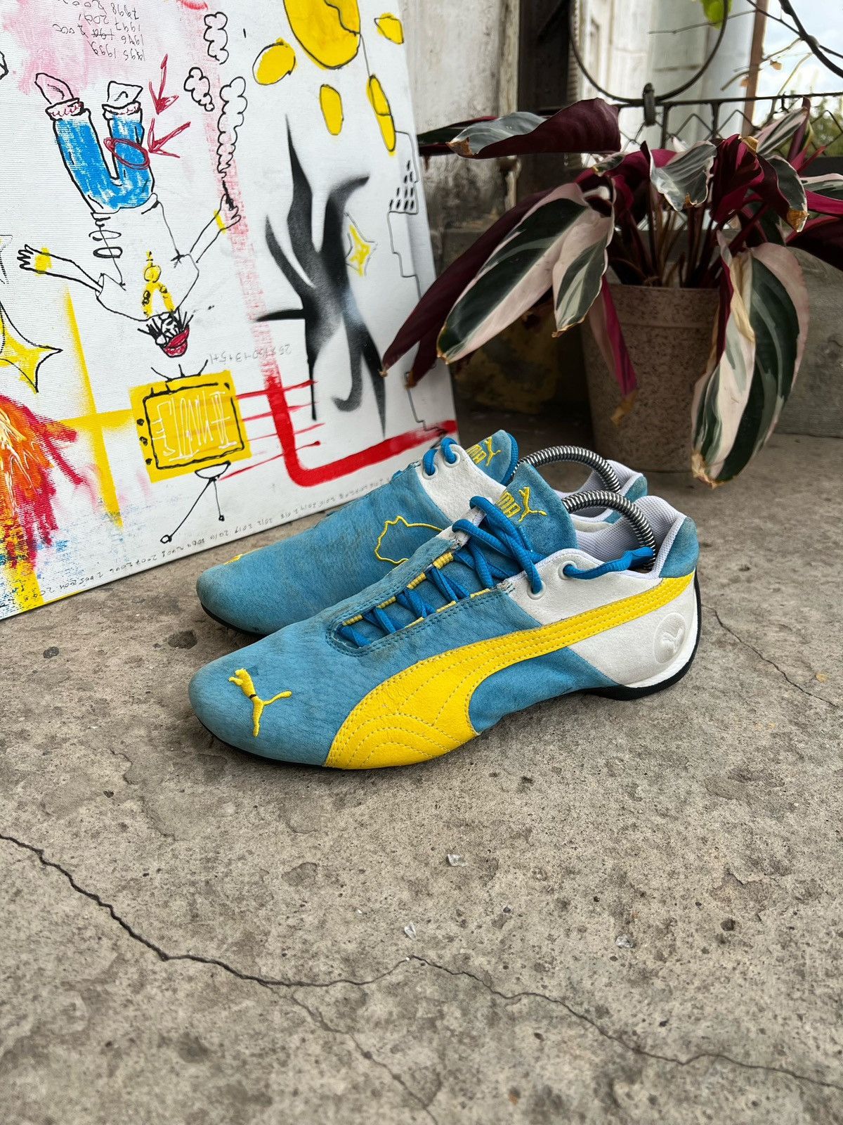 Puma × Vintage 2000s Puma Speedcat Suede Sneakers Japanese Style y2k Size US 7.5 / EU 40-41 - 11 Thumbnail