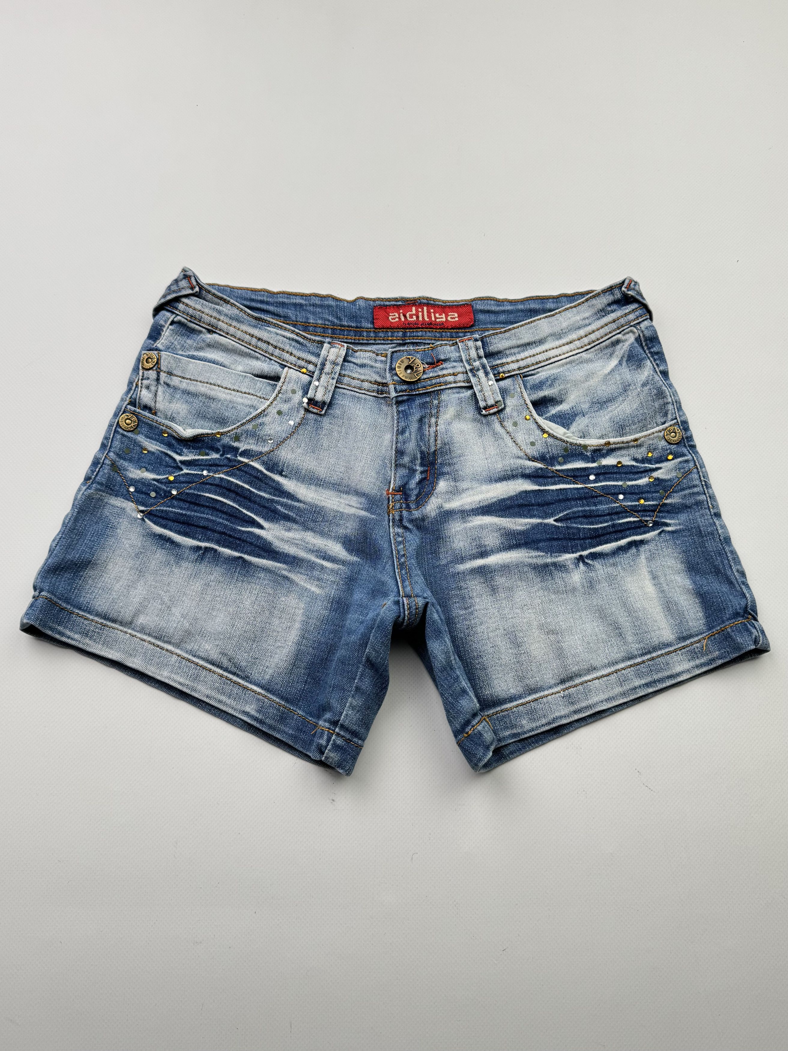 Vintage Vintage Mini Shorts B661(V382)E2 Size 25" / US 0 / IT 36 - 1 Thumbnail