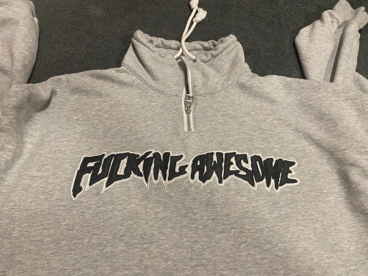 Designer × Fucking Awesome FUCKING AWSOME QUARTER ZIP SWEAT Size US M / EU 48-50 / 2 - 6 Thumbnail
