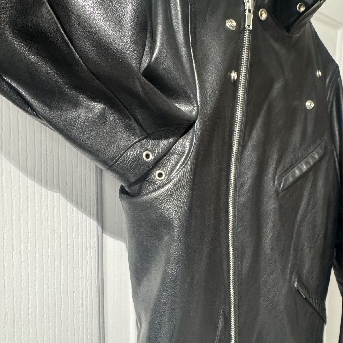 Theory New York brand Theory Shell Dyed Cow Leather Motor Jacket Size US M / EU 48-50 / 2 - 5 Thumbnail
