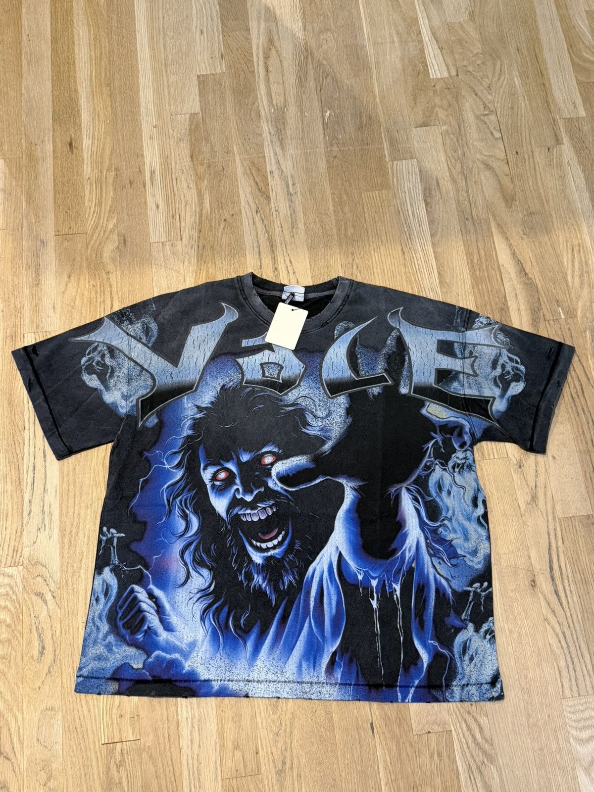Vale Vale “fear” tee (black) Size US L / EU 52-54 / 3 - 1 Thumbnail