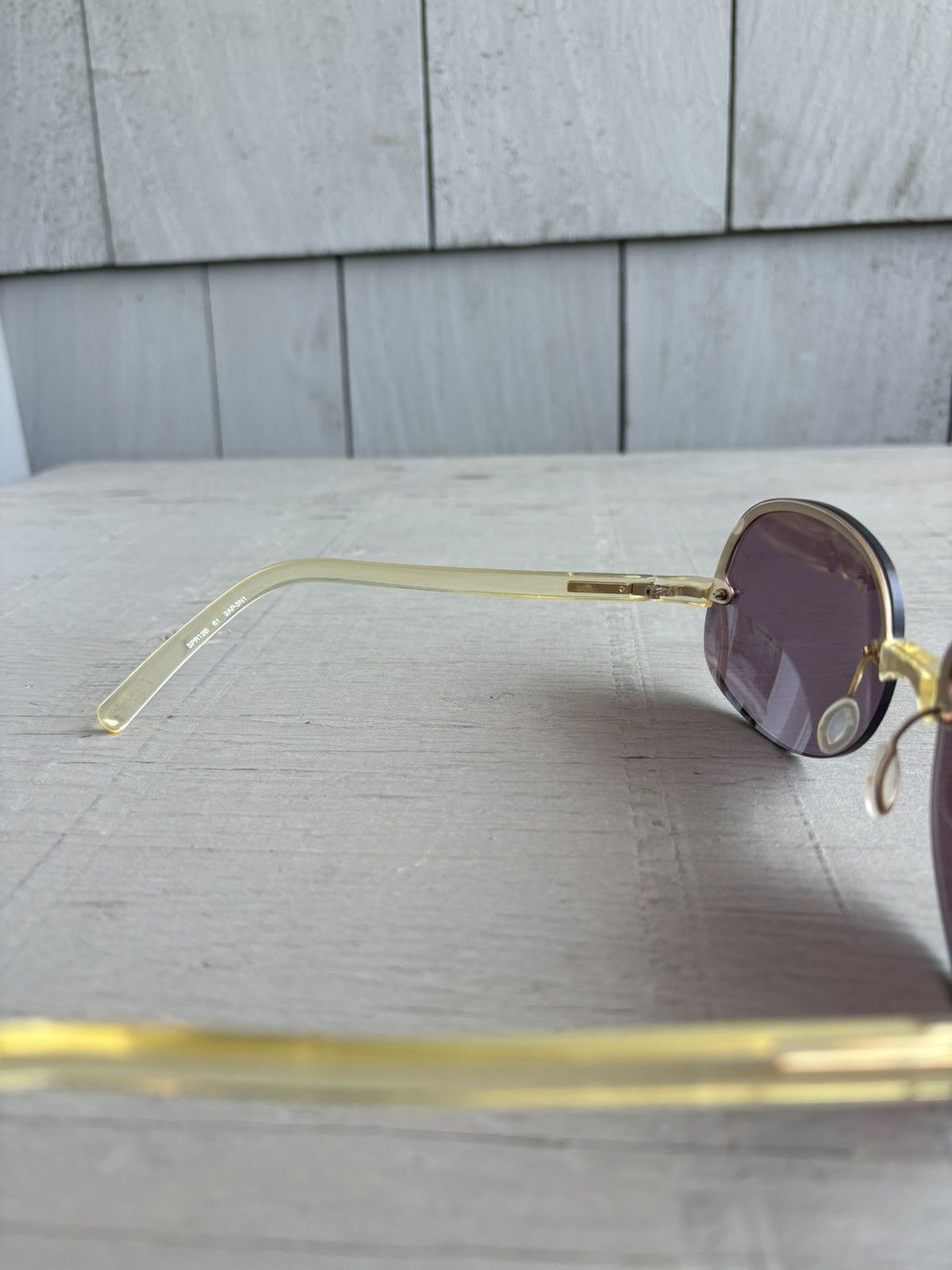Prada 2000s Prada Eyeglasses SPR 12B Vintage Prada Sunglass Frames Size ONE SIZE - 13 Thumbnail