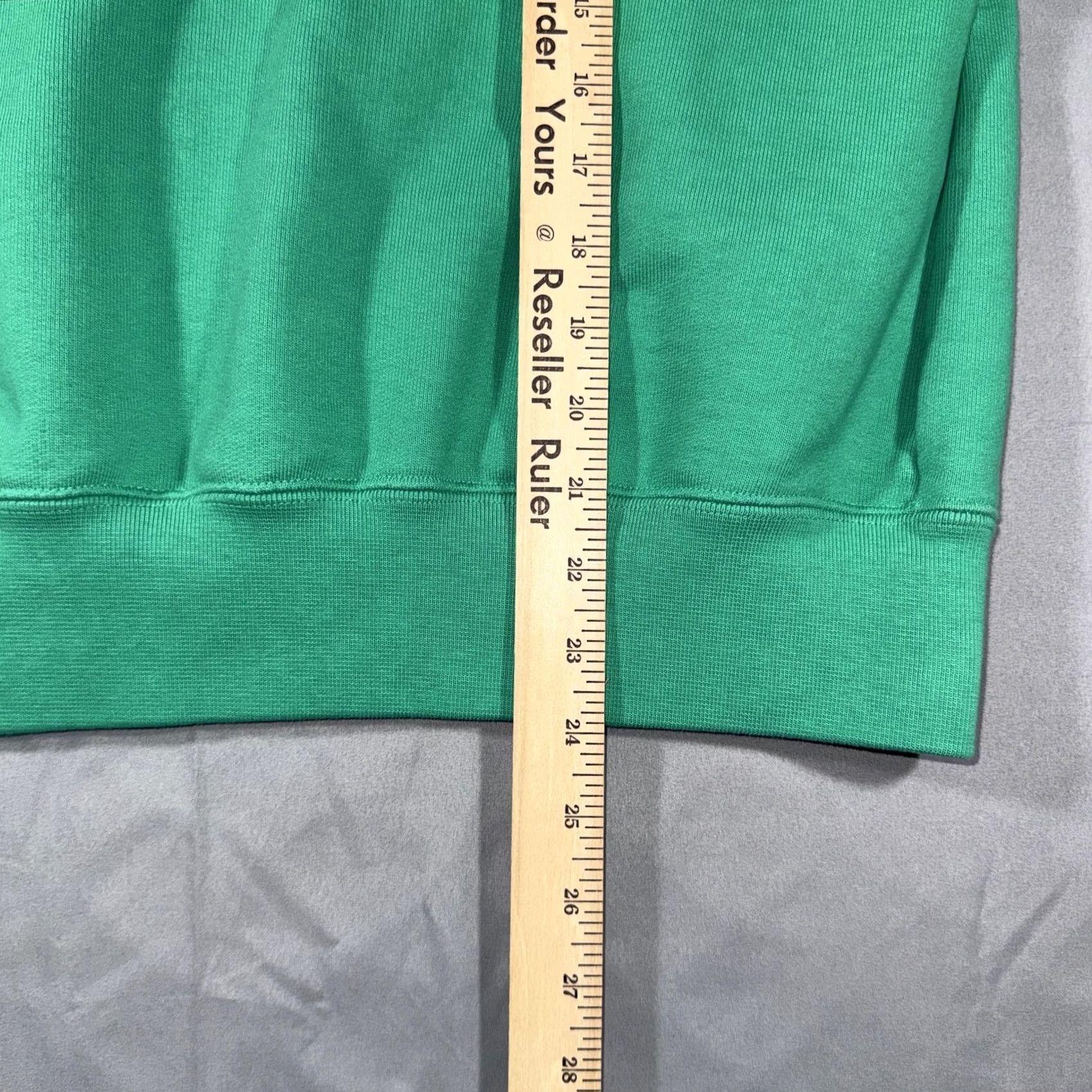 Jordan Brand Jordan Sweatshirt Mens Medium Green Air Jordan Oversized Fleece Pullover Logo Shirt Crewneck Athletic Basketball Size US M / EU 48-50 / 2 - 8 Thumbnail