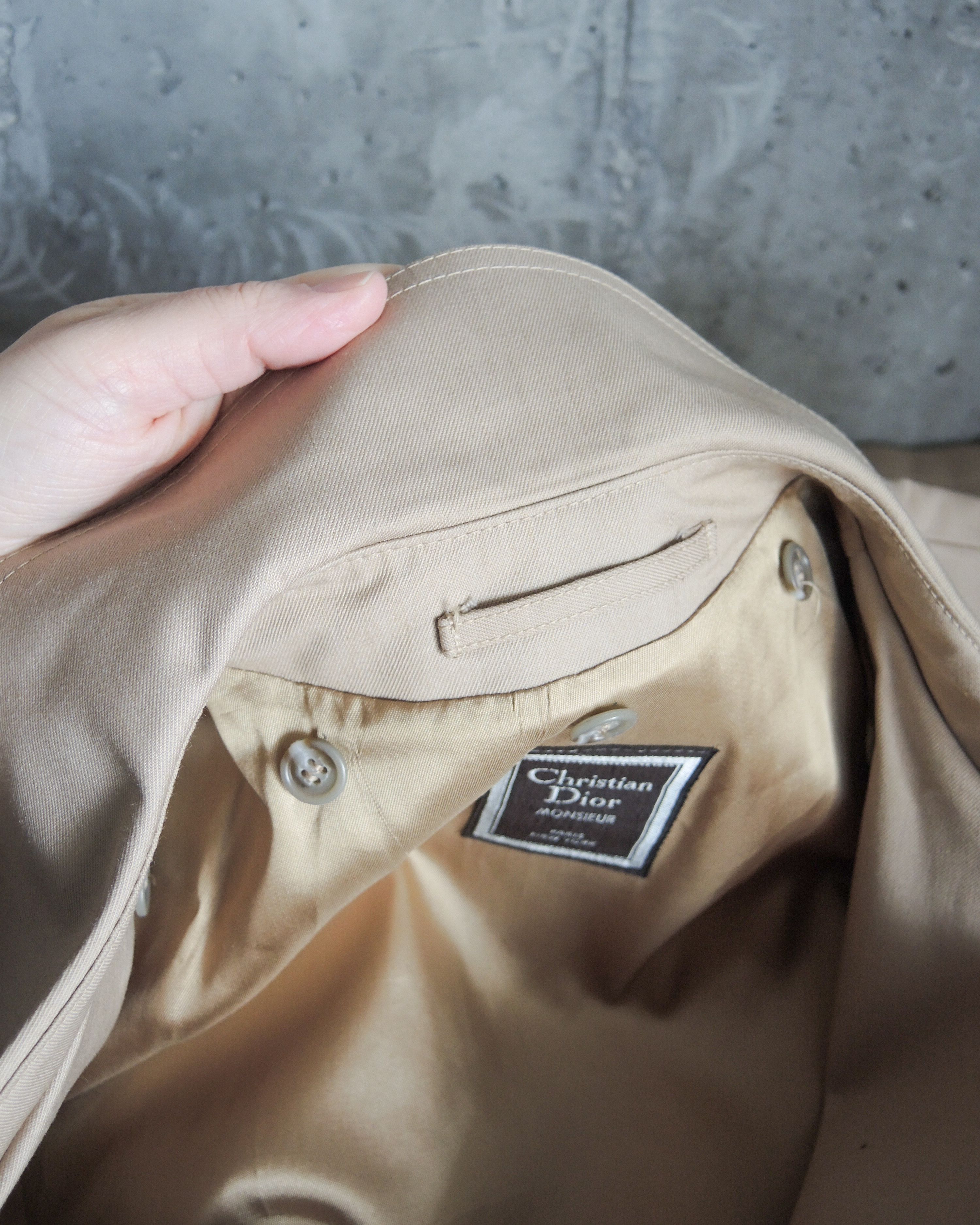 Christian Dior Monsieur Vintage Christian Dior trench coat Size US S / EU 44-46 / 1 - 19 Thumbnail