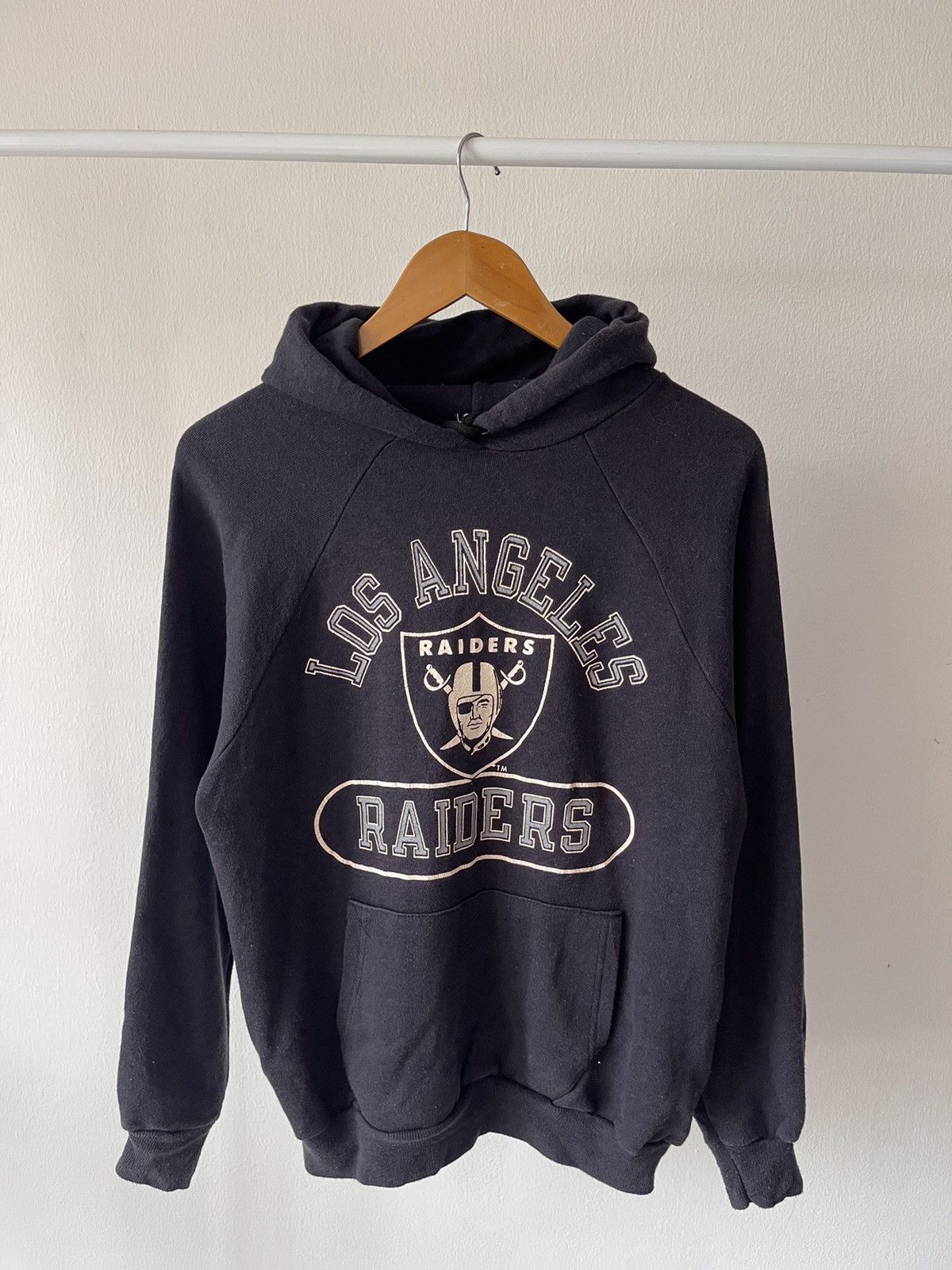 Champion × Vintage 80s Champion Los Angeles RAIDERS Hoodie Size US M / EU 48-50 / 2 - 3 Thumbnail