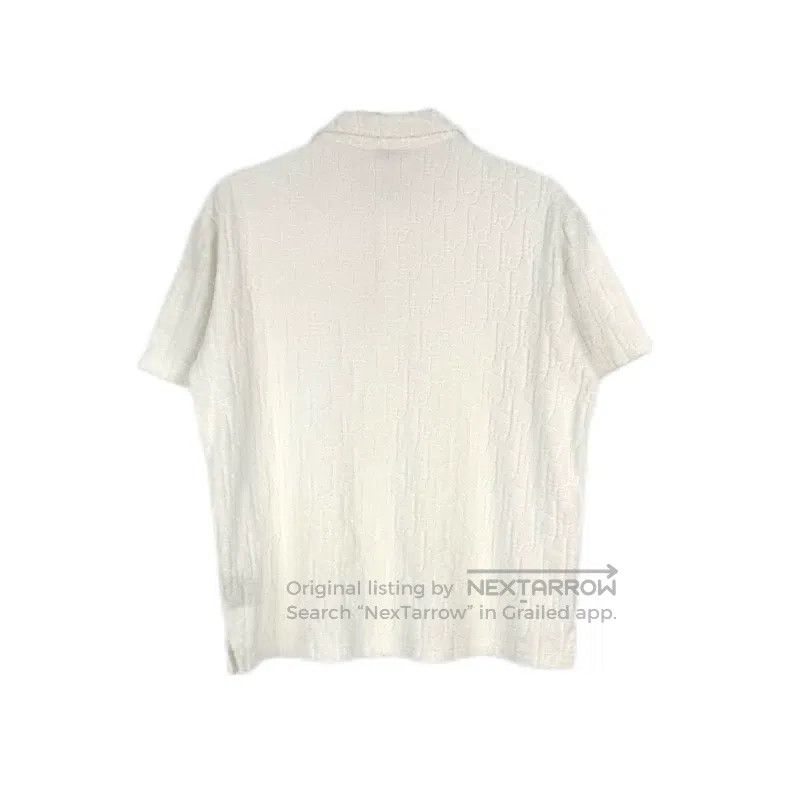 Dior Dior White full logo towel material short sleeves Size US S / EU 44-46 / 1 - 2 Thumbnail