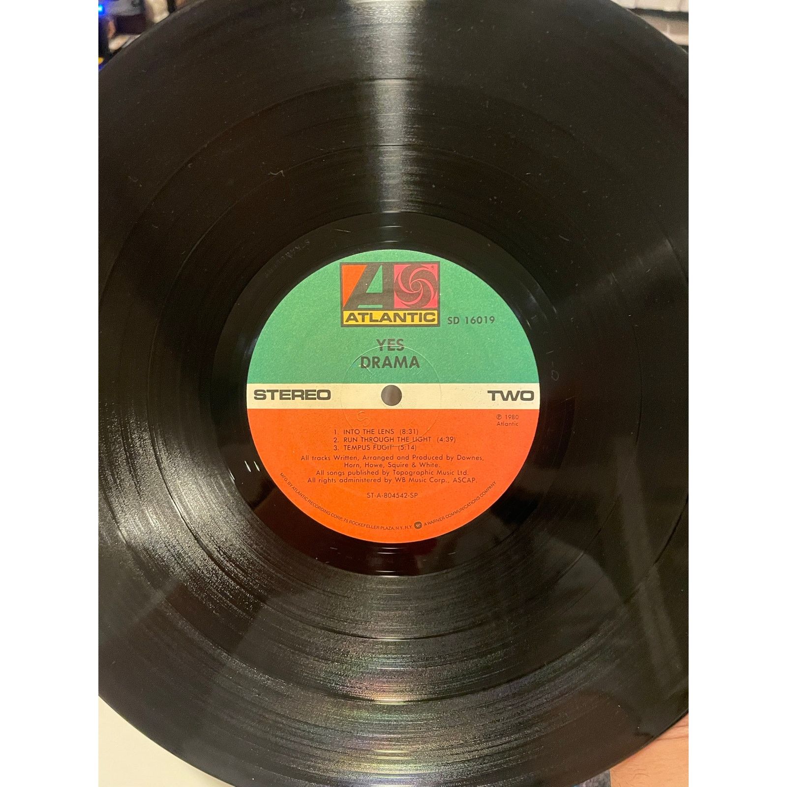 INTENTIONALLY BLANK Yes - Drama LP vintage vinyl record prog rock album music Size ONE SIZE - 4 Thumbnail