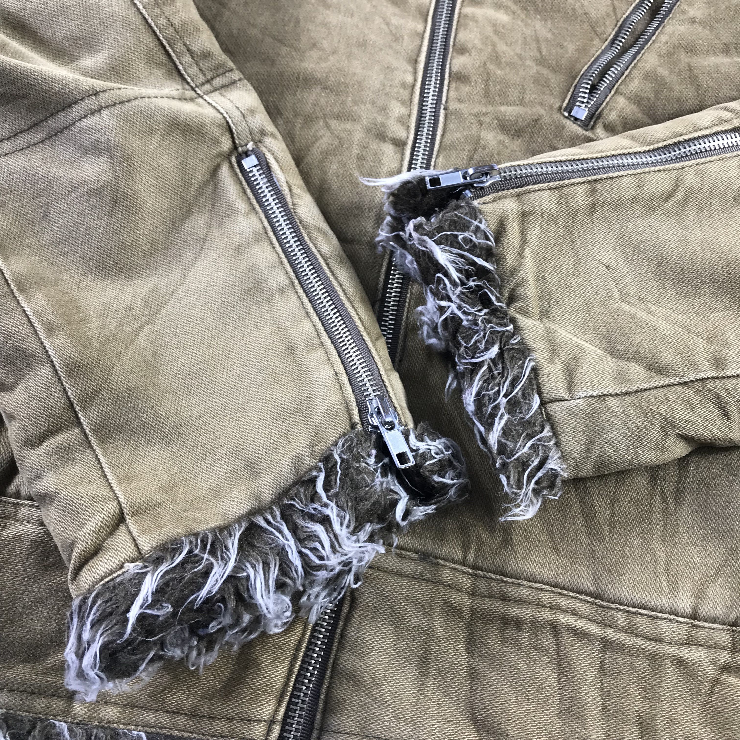 Japanese Brand Vintage Japanese Brand Jacket Fur Collared Military Jacket Size US M / EU 48-50 / 2 - 4 Thumbnail